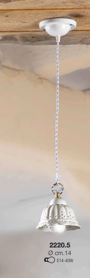 Malé keramické stropní svítidlo  Campagna 2220.5