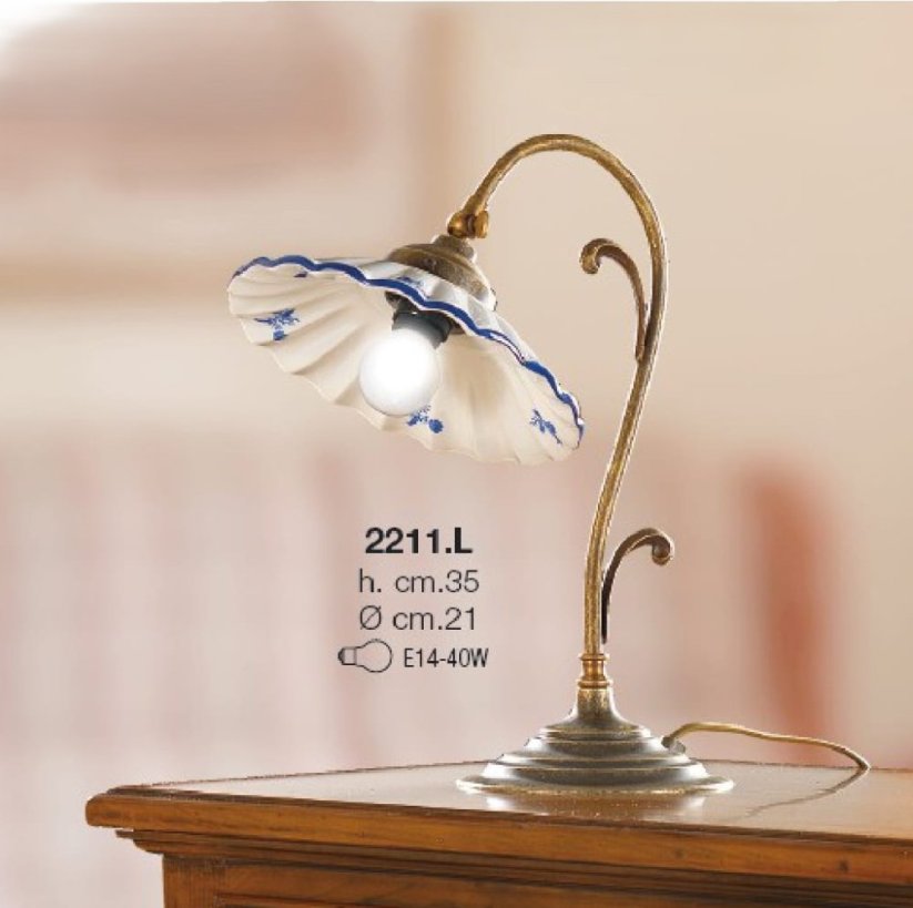 Keramická stolní lampa  Fiori 2211.L