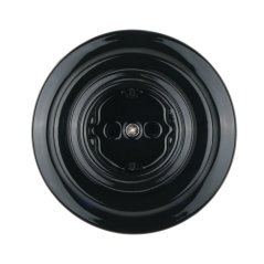 SCHUKO zásuvka, černá