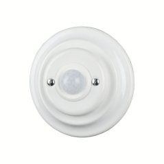 Keramické pohybové čidlo CP-01W, SET, bílé, s rámečkem