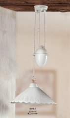 Keramické stropné svietidlo so sťahovaním CONO BIANCA 2016.1