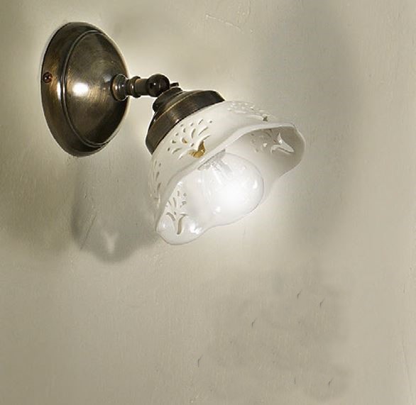 Keramická nástěnná lampa Medusa 2222.A0