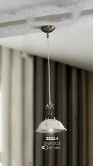 Menšie keramický stropný luster Medusa 2222.4