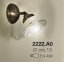 Keramická nástěnná lampa Medusa 2222.A0