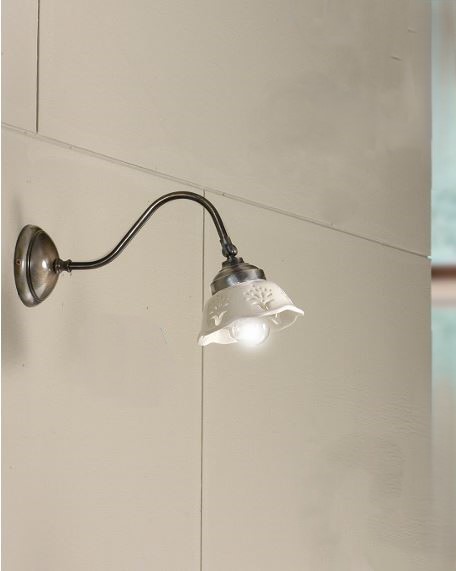 Keramická nástenná lampa MEDUSA 2234.A