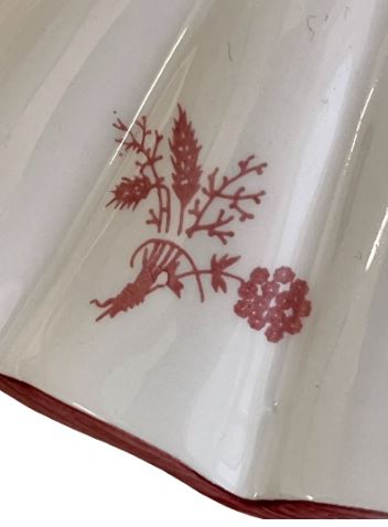 Keramické nástěnné svítidlo Fiori 2211.A - ČERVENÉ