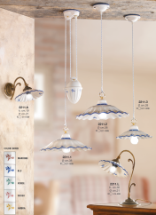 Keramická stolní lampa Fiori 2211.L