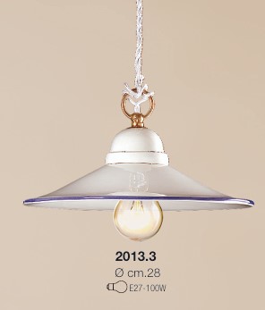 Keramický luster PIATTO LISCIO 2013.3